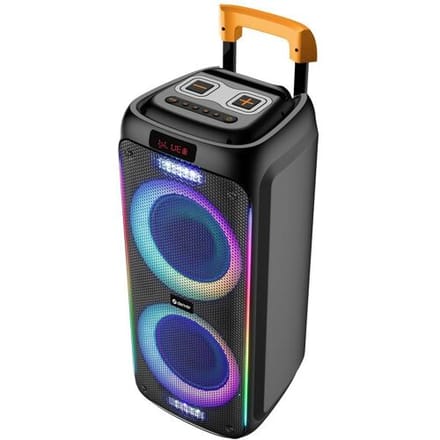 Denver Bluetooth Speaker Party Box - Discolichten - Partybox - Incl. Microfoon - Micro SD / USB / AUX - TSP456