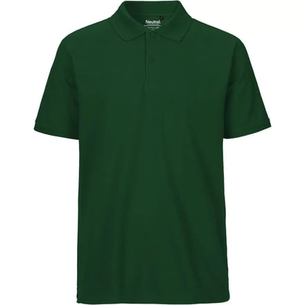 Men's Classic Polo met korte mouwen Bottle Green - S