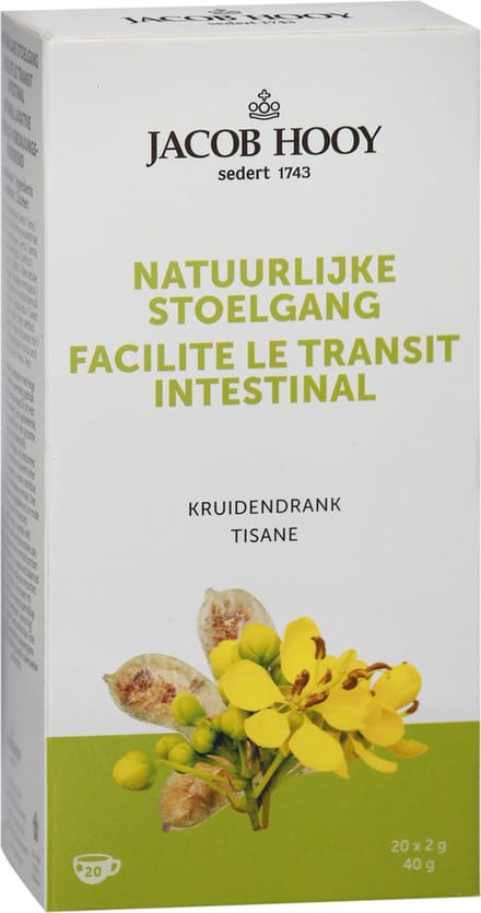 Jacob Hooy Natuurlijke Stoelgang Thee 20ST
