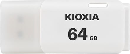Kioxia TransMemory U202 - Wit - 64GB - USB-stick