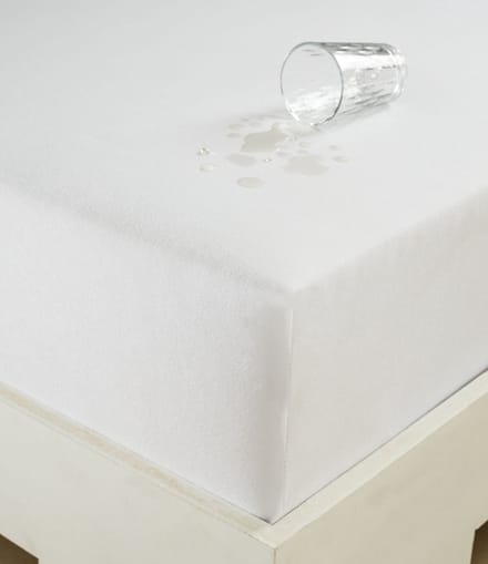 Asir - Tweepersoons Matrasbeschermer - Wit - 160 x 200 cm