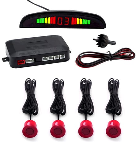 Parkeersensoren | Chili Rood | Parkeerhulp | CTX-RP18