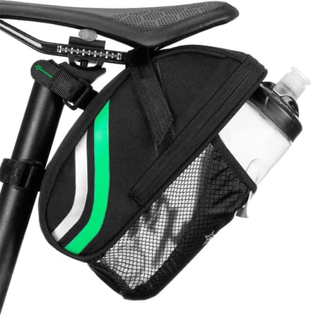 Zadeltas, regendicht, krasbestendig, voor op de fiets, groen