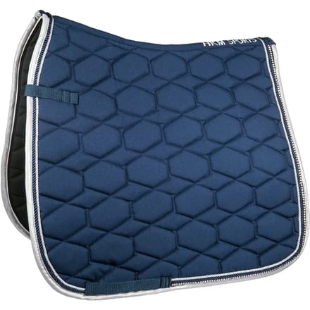 HKM Zadeldekje -Crystal fashion- donkerblauw PD