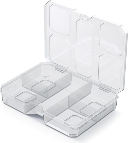 Kistenberg - Gereedschapshouder / Sorteerdoos - organizer- transparent