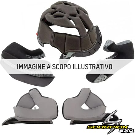 Set van schuim voor motorhelm Scorpion Belfast evo