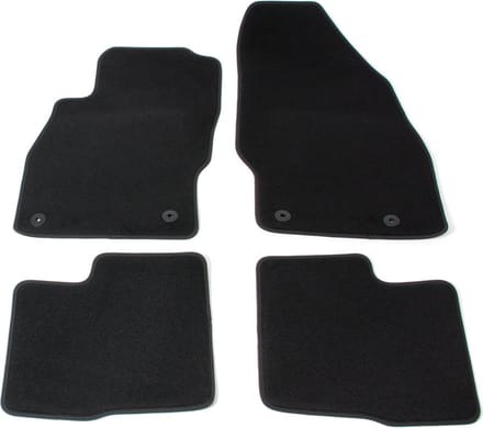 Automatten voor Opel Corsa D (2006-2014) - 4-delig - Velours