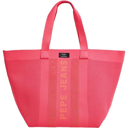 Pepe Jeans Knit Winslow Shopper Tas Roze