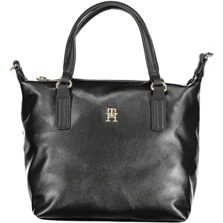 Julia Kleine Tote Zwarte Nylon Handtas
