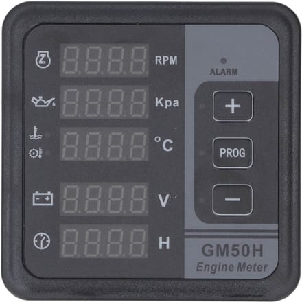 Diesel Generator Set Controller Digitale Genset Motor Meter met Montageonderdelen DC8‑36V GM50H