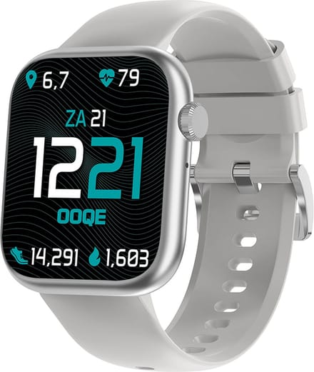 OOQE WATCH PRO 7 - Smartwatch Heren en Dames | Grijs