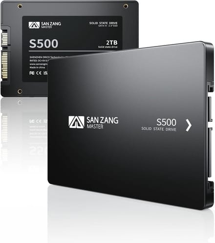 2TB Interne SSD 2,5 inch SATA III - Snelle Opslag voor Laptop en Desktop PC