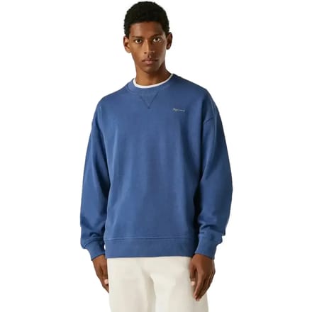 Pepe Jeans Geo Small Logo Sweatshirt Blauw M Man