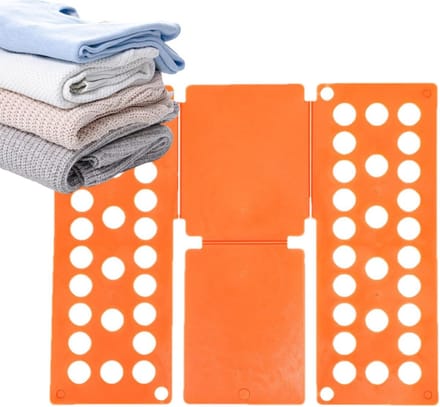 Kleding vouwplank - Shirtmap organizer - Kleding netjes vouwen - Verstelbaar ontwerp - 40x48cm - Oranje