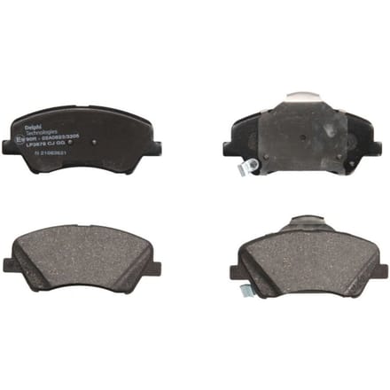 Remblokset DELPHI LP3678, voor
