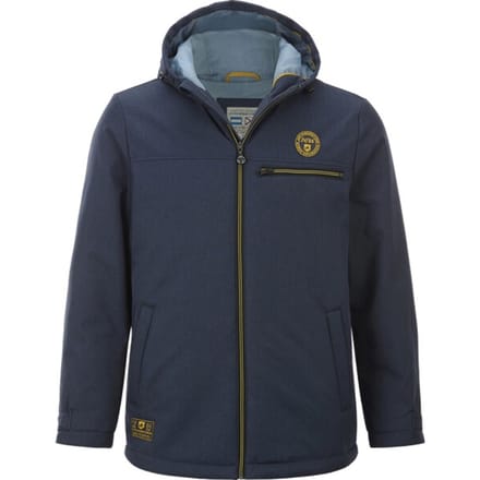 Jan Vanderstorm herren Jack - 56 - donkerblauw - Plus Size