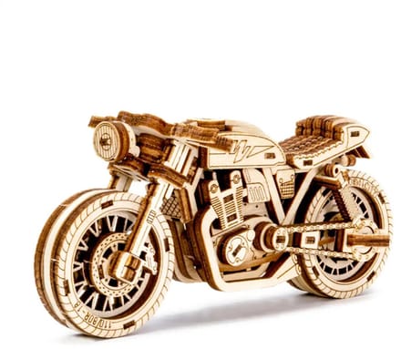Houten Stad 3D Houten Motormodel - Cafe Racer