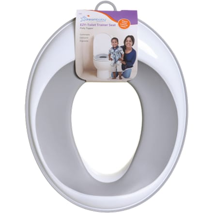 Dreambaby  WC verkleiner - Toilet trainer - Kinder toiletbril - Wit grijs