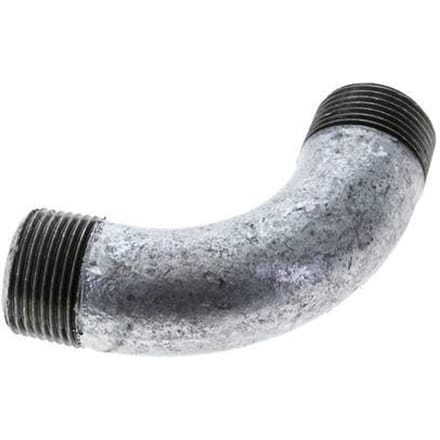 L-Pijp R3 4" Gietijzer 25bar [2 Stuks]