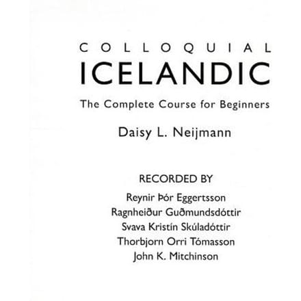 Colloquial Icelandic - Daisy L. Neijmann