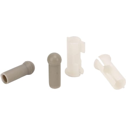 2 Set Zonneklep Tip Bus Kit Auto Accessoires Vervanging voor Camaro Firebird 1967?1969 white