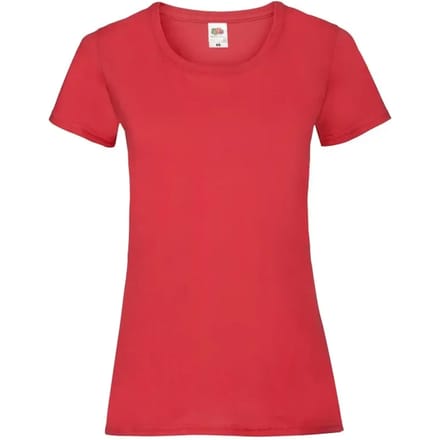 T-shirt dames Fruit of the Loom Valueweight