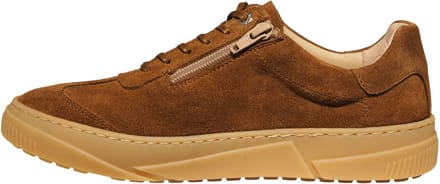 Wolky bruine suède dames sneakers - Foria