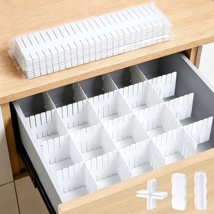 Verstelbare lade-organizers voor optimale opbergruimte - 20 stuks