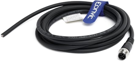 Industriële M12 5-polige Luchtvaartsensor Connector met PVC Kabel