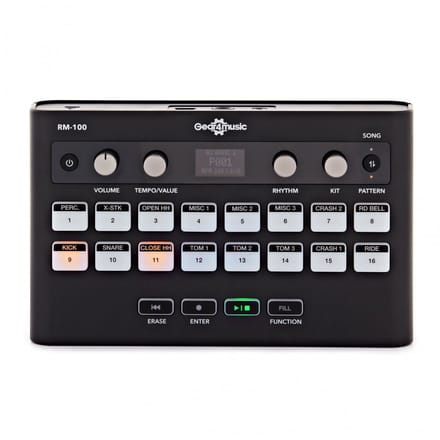 RM-100 Ritme- & Drummachine van Gear4music