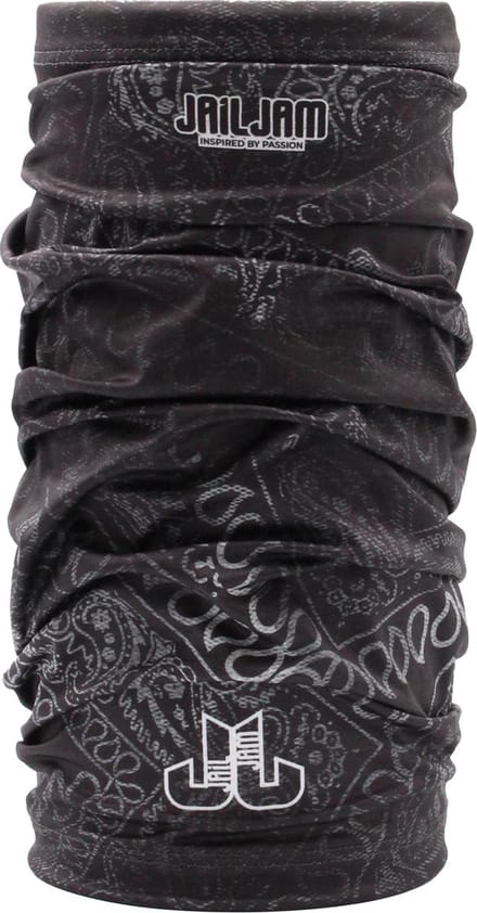 Jail Jam Nekwarmer Tec Tube Polyester/elastaan Zwart Maat One-size