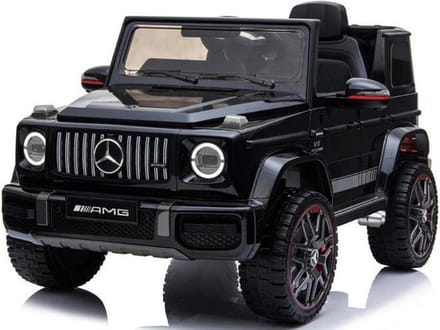 Mercedes G63 AMG Zwart | 12V Kinderauto