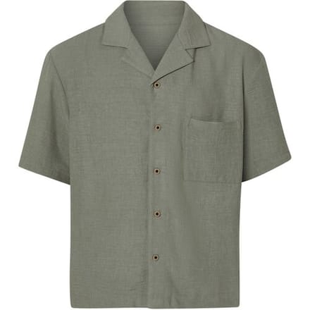 ESMARA MEN Heren overhemd (Groen, S (37/38))