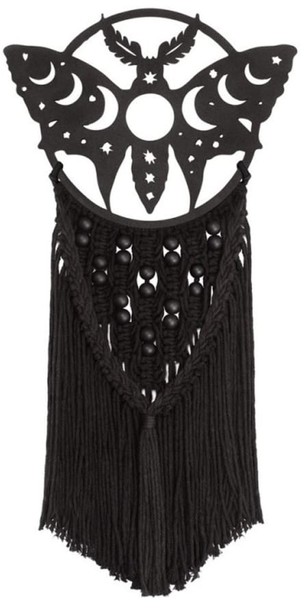 Alchemy - Lunar Moth Hangende decoratie - Zwart
