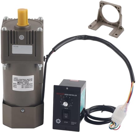 Wisselstroommotor - Asynchrone motor - Snelheid aanpassen - Instelbare snelheden - 20x10x10 cm