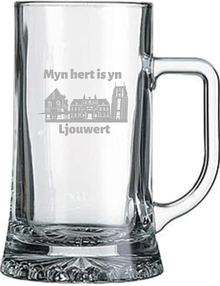Gegraveerde bierpul 50cl Ljouwert