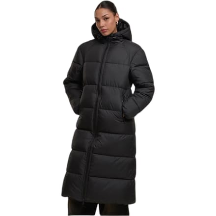 Urban Classics - Ultra Long Winterjas - S - Zwart