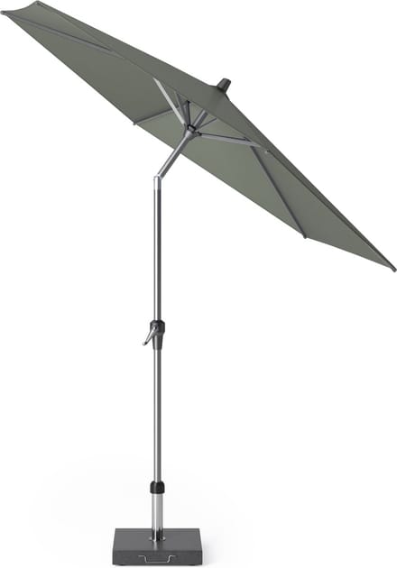 Platinum Sun & Shade - Middenstokparasol - Riva - Ø250cm - Olijf - Kantelbaar - Easy-up draaisysteem - 96% UV protectie