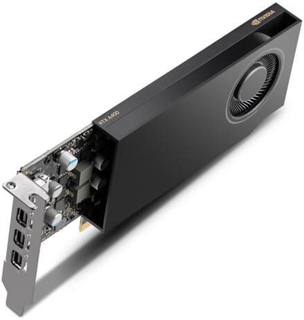 PNY RTX A400 Small Box - 4GB GDDR6 RAM - Grafische kaarten