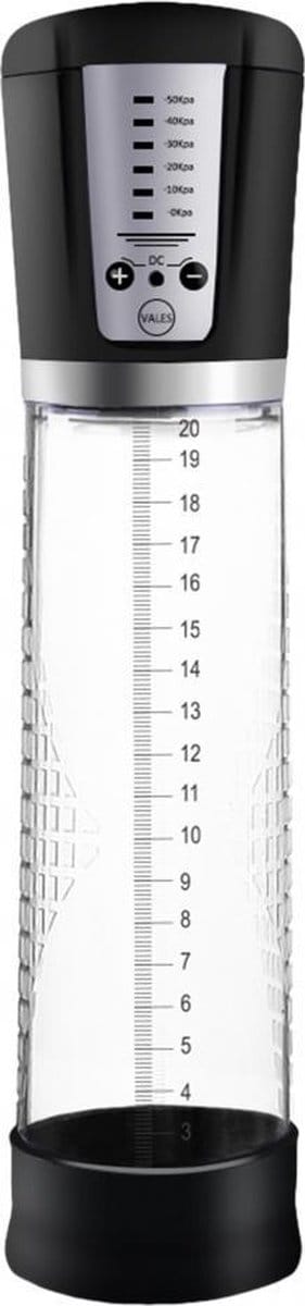 Shots - Pumped Premium Oplaadbare Automatische Pomp transparent