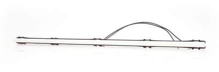 Interieurverlichting - WAS - LW15 - Neon - 19.7 - 50cm - Click on montage - met beugels - Helder - Wit - 12V-24V
