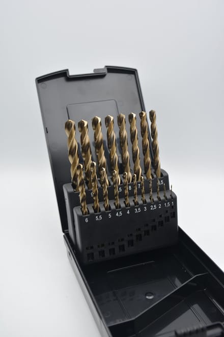 ''Projahn'' HSS-Co cobalt Spiraalboren Set 1-10mm (19stuks) DIN 338 ECO