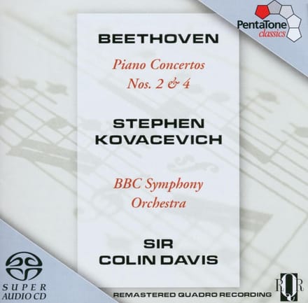 Stephen Kovacevich, BBC Symphony Orchestra, Sir Colin Davis - Beethoven: Piano Concertos Nos. 2 & 4 (SACD)