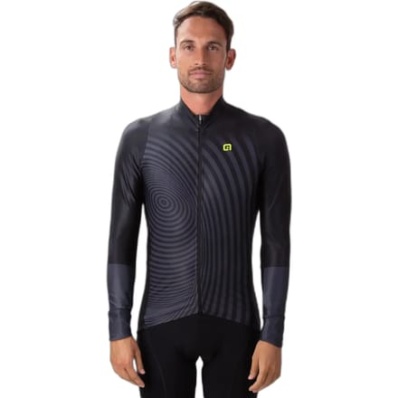 Jersey met lange mouwen Alé PR-R Green Digital