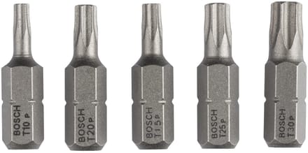 Bosch - BITSETXH-TORS/T10.T15.T20.T25.T30/ - 5 stuks