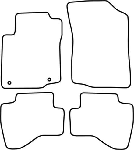 Automatten | Mattenset Citroen C1 - 2010 - 2014