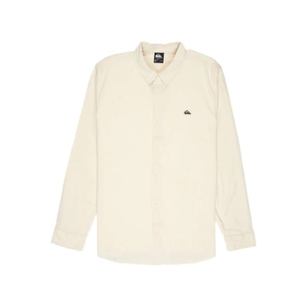 Quiksilver Mw Premium Stretch Overhemd Met Lange Mouwen Beige L Man