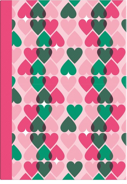 &Anne Schriften - A4 - 40 Bladzijdes - 3 Stuks - Roze