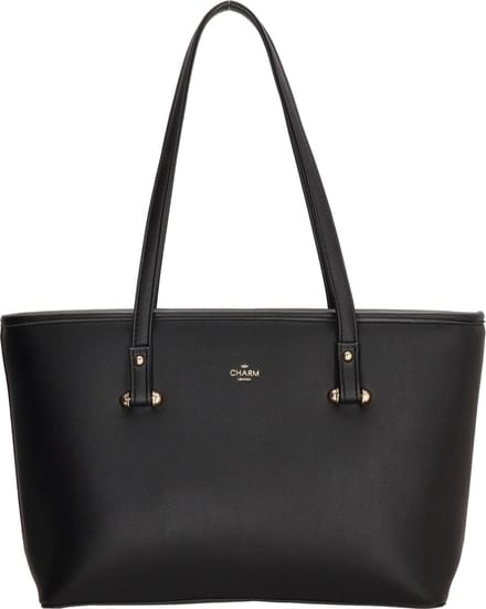 Charm London Oxford Shopper - Zwart