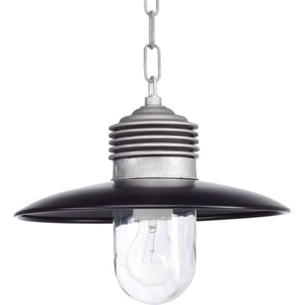 KS Verlichting Hanglamp Ampere Ketting Alu./Zwart